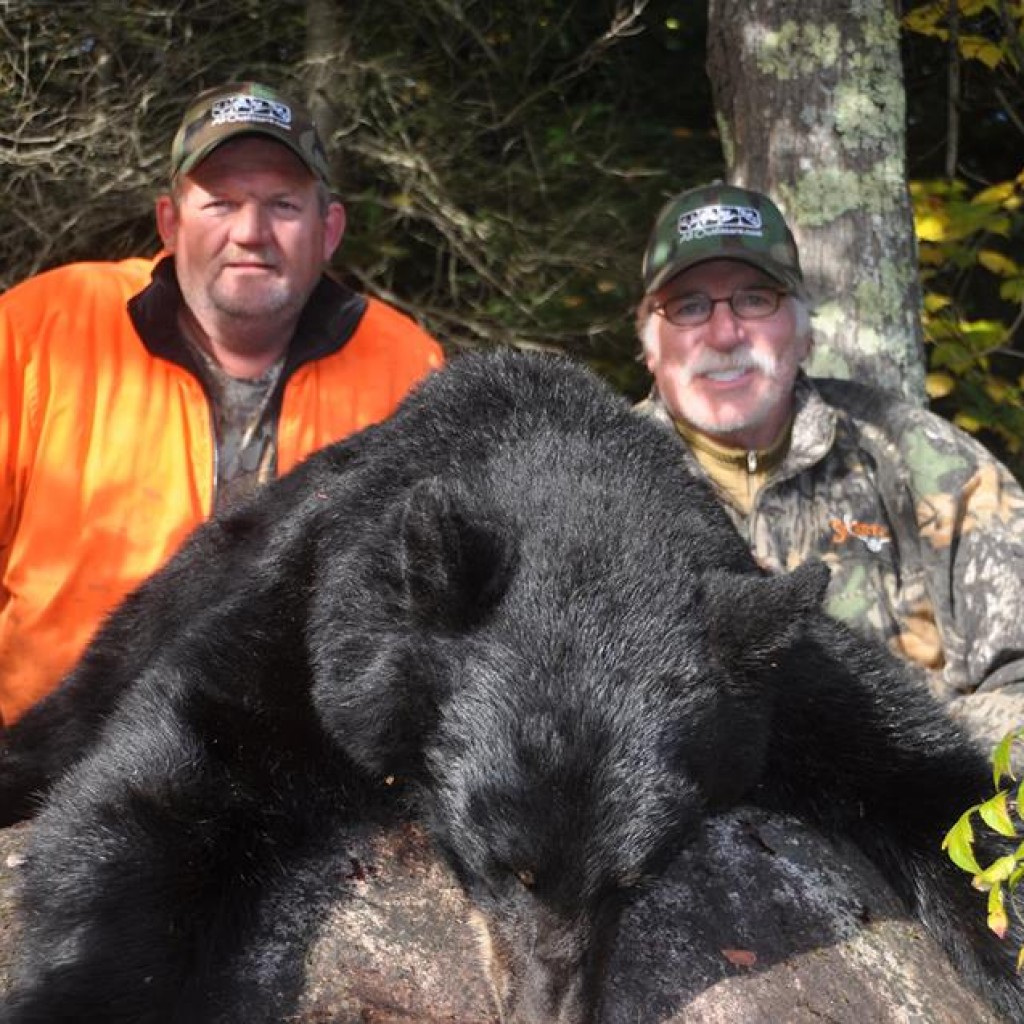 Trophy Black Bear Hunting Camp Narrows Lodge Ontario Canada